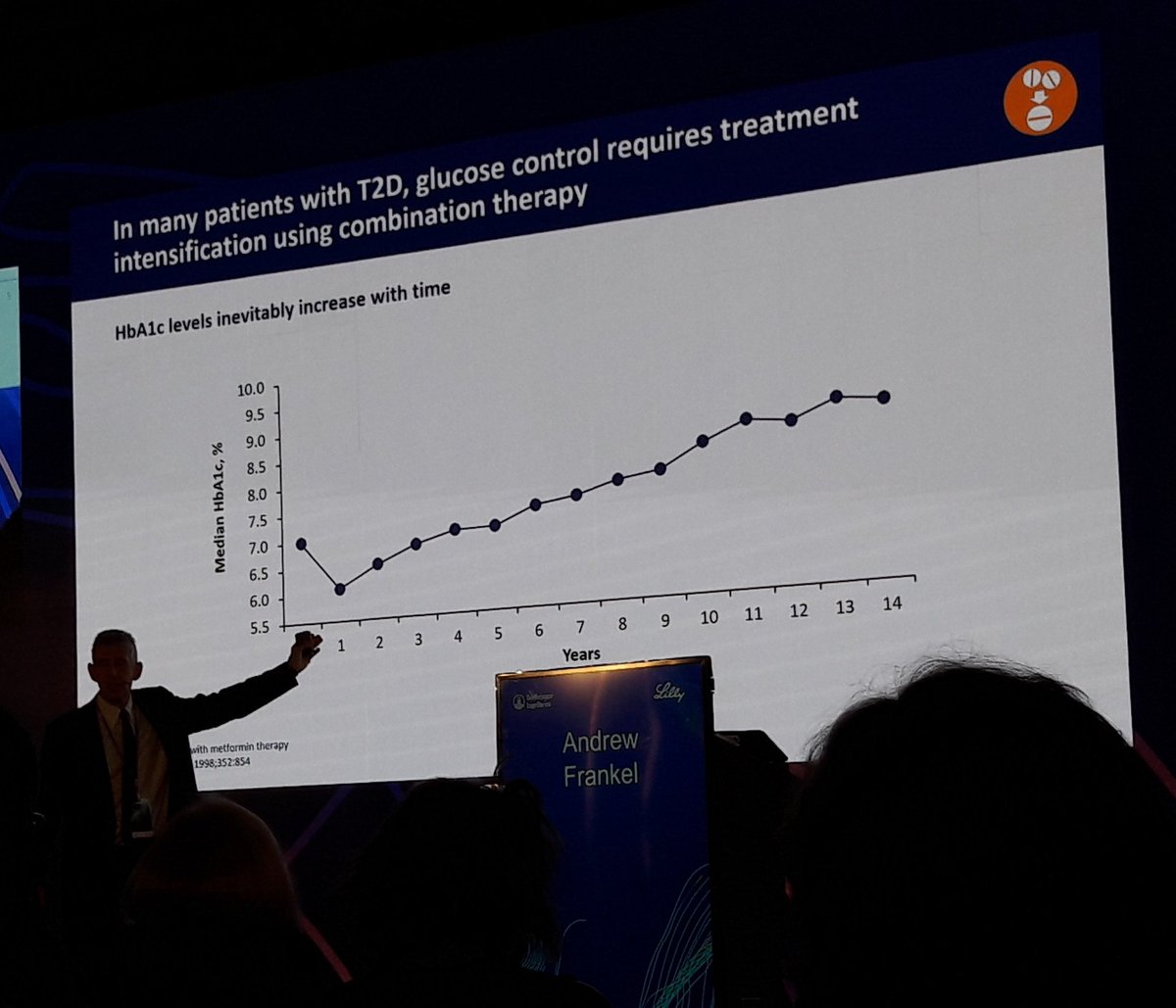 mabrito67's tweet photo. #RID2018 la intensificación en el tratamiento de la #diabetes muchas veces se hace necesaria Dr. Andrew Frankel https://t.co/yvAys46BG0