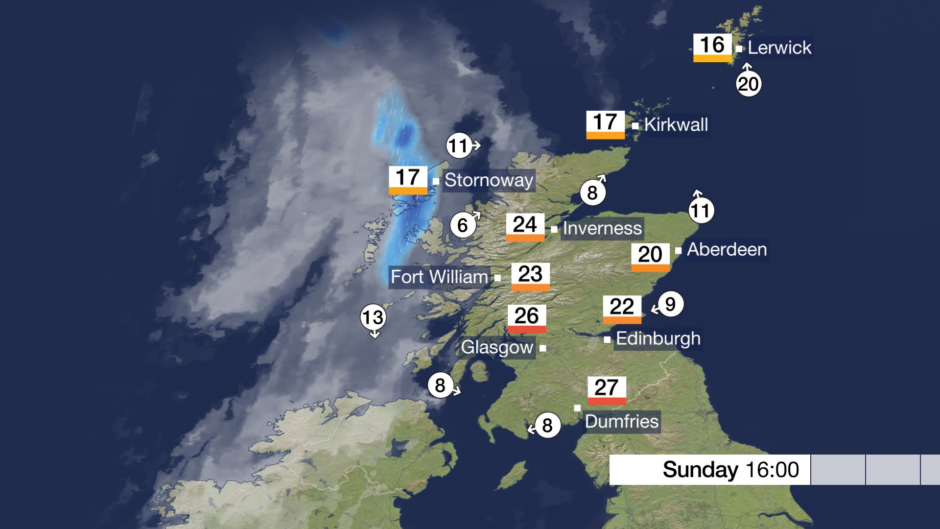 BBC Scotland Weather on Twitter "A dry and fine weekend for most