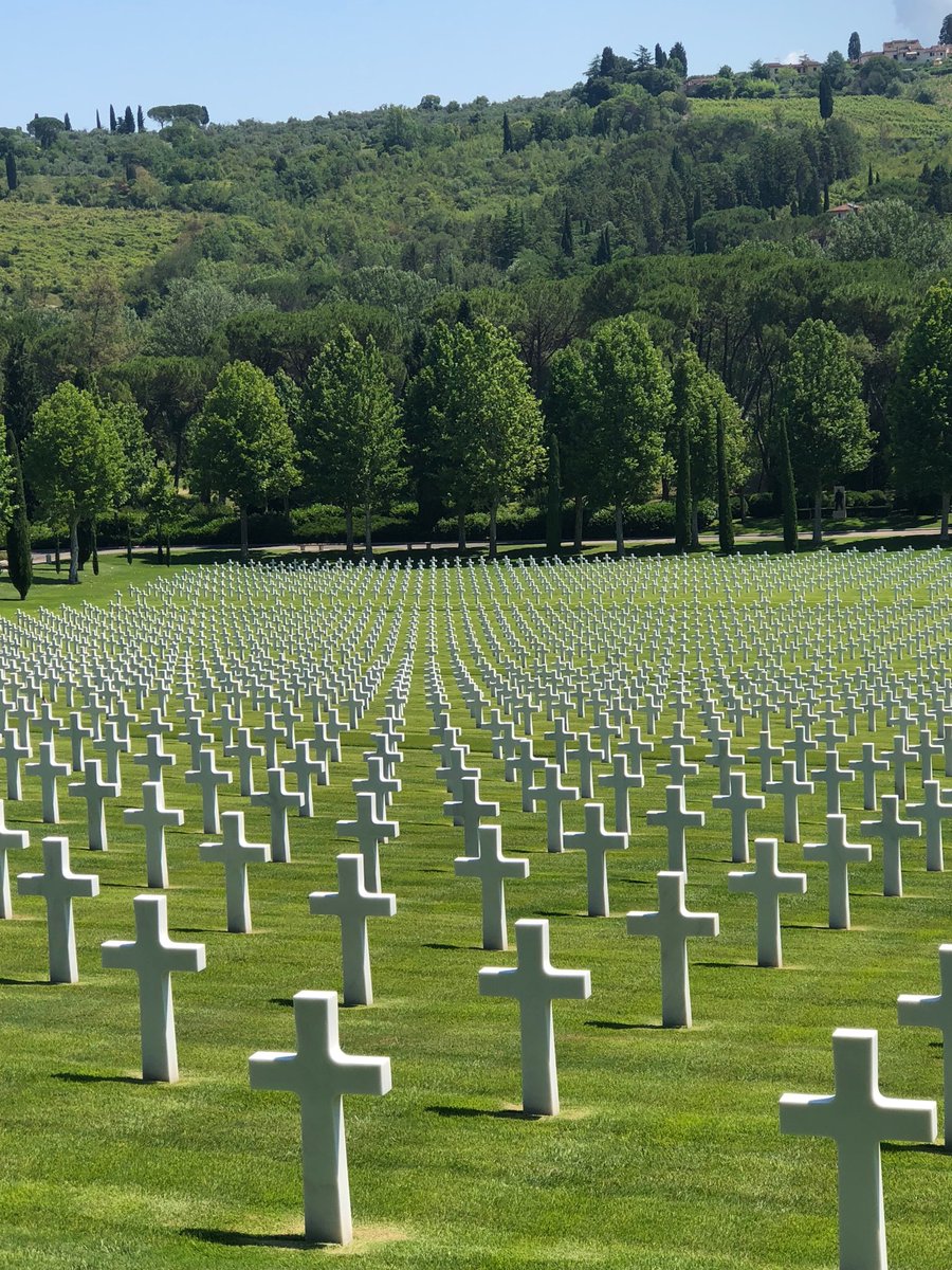 jayjohn135's tweet image. Florence American Cemetery and Memorial, Florence Italy. A great reminder that freedom is not free. #USA #WWII #movingexperience