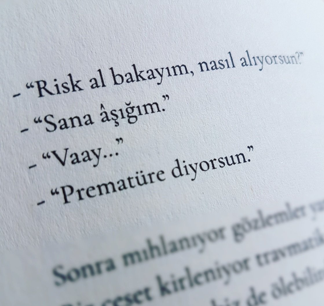 - "Risk al bakayım, nasıl alıyorsun?"
#paryakoma
@canbonomo