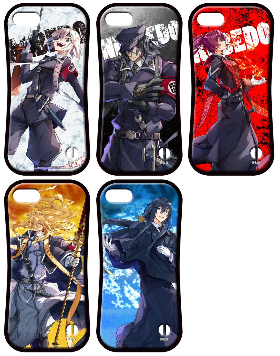 Limited Base Osaka V Twitter Dies Irae Shop 本日も当店限定商品をご紹介致します Iphoneケース 全５種 ラインハルト メルクリウス マキナ シュライバー エレオノーレをご用意いたしました とても綺麗なイラストがプリントされております