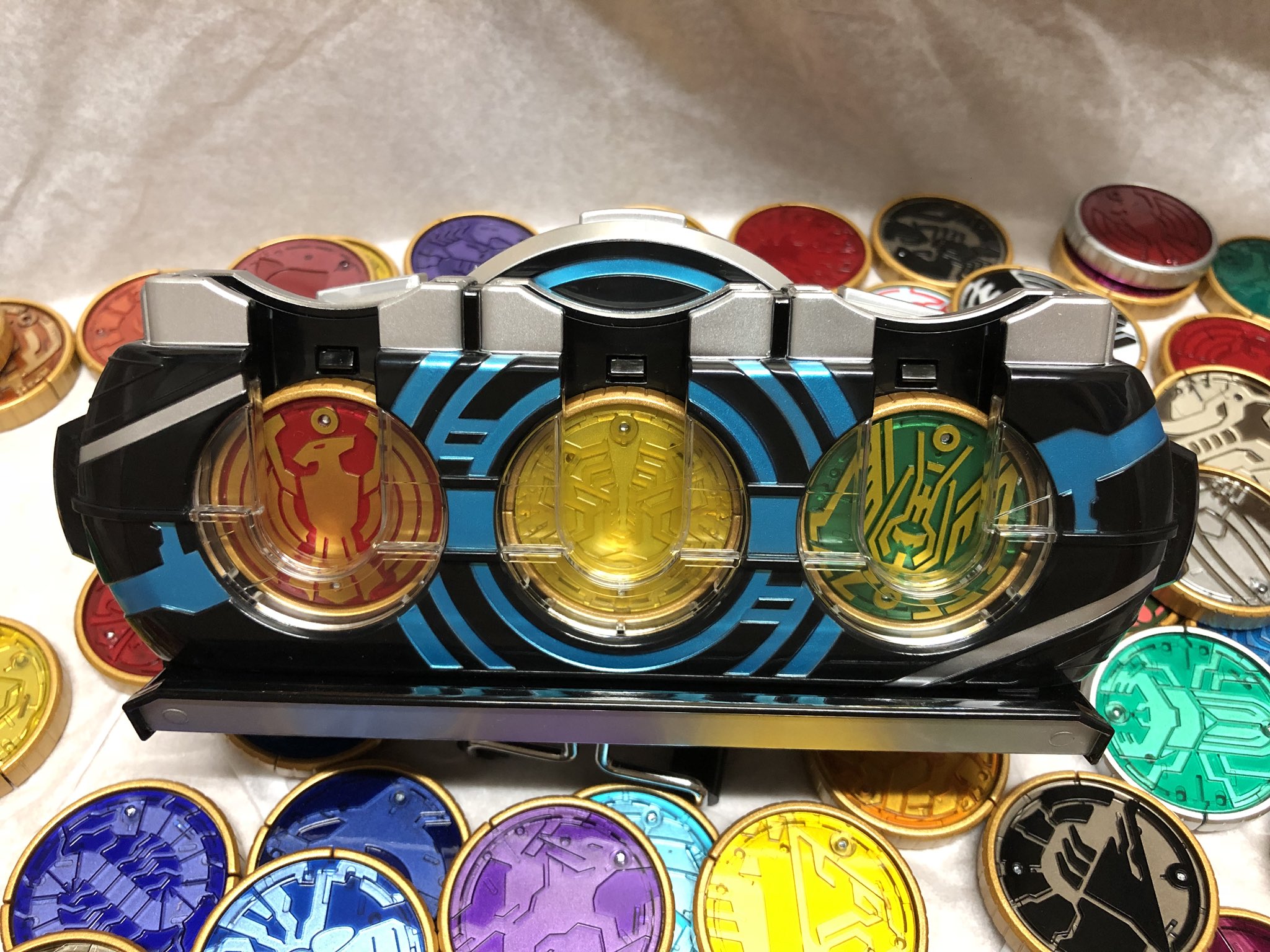 Playstation 仮面ライダーオーズ Ooo セット パンダ カンガルー メダル ドライバー キャラクターグッズ