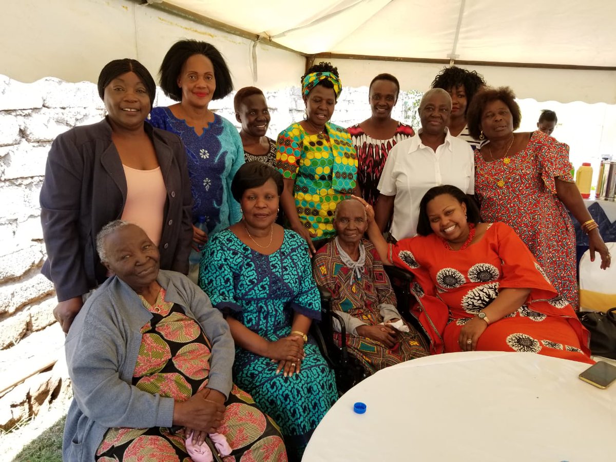 KEWOPA's tweet photo. Today a section of KEWOPA members visited Mama Grace Onyango (Kenya's first iron lady of politics) who has been ailing at her home. #Womeninpolitics #FirstwomanMP https://t.co/jF9u842Kzd