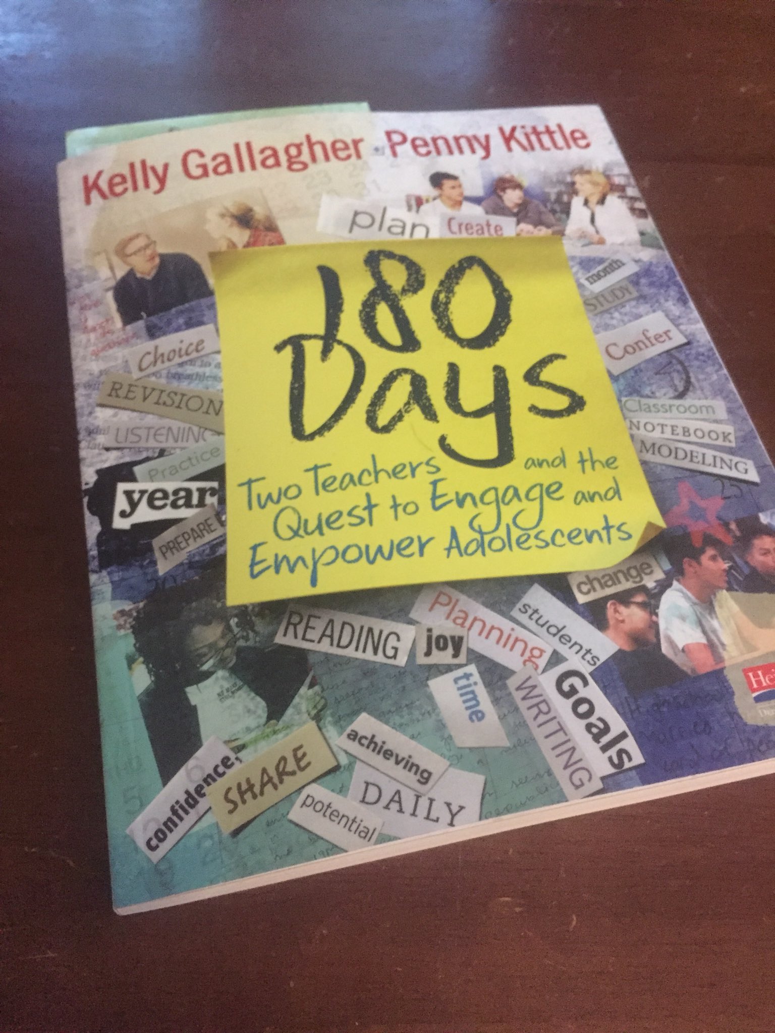 Colby Sharp on Twitter "I’m currently reading 180 Days by Kittle and