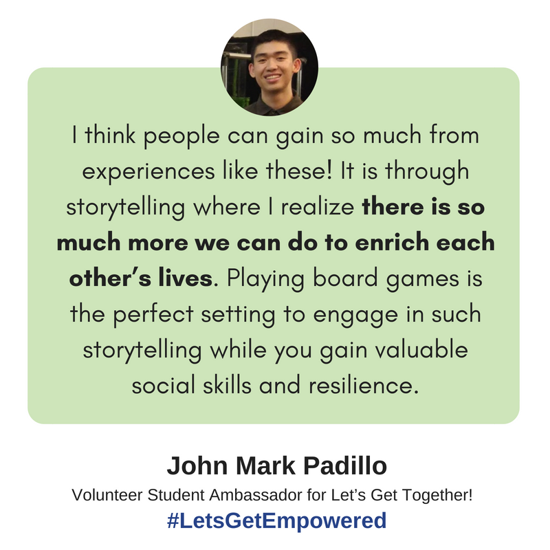 GetTogetherTO's tweet photo. Here is why John, our really cool Volunteer Student Ambassador, wants to be involved in our #FREE #LetsGetEmpowered event on July 19th! Bring your #family to a #fun evening of learning through #stories &amp; exploring #games! Sign up at https://t.co/wMo4lIk8G7 #letsgettogetherTO https://t.co/aRp5fsbd2W