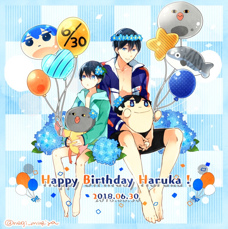 ねぎ まにあったー 改めてハルちゃんお誕生日おめでとうございます 七瀬遙生誕祭18