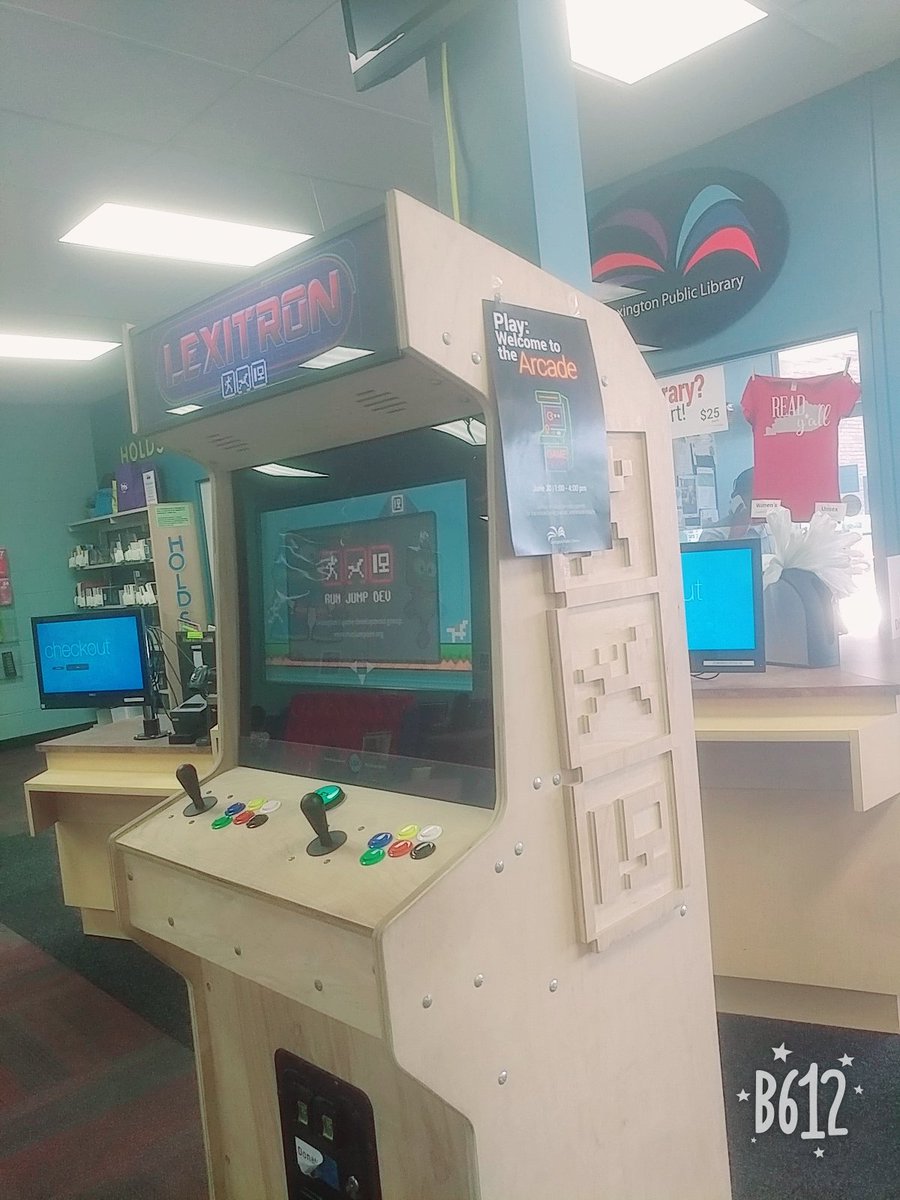 TheLexitron's tweet image. Hey folks! Im at the Village Branch of the @lexpublib for the Arcade Pop Up today! Stop by and say hello.