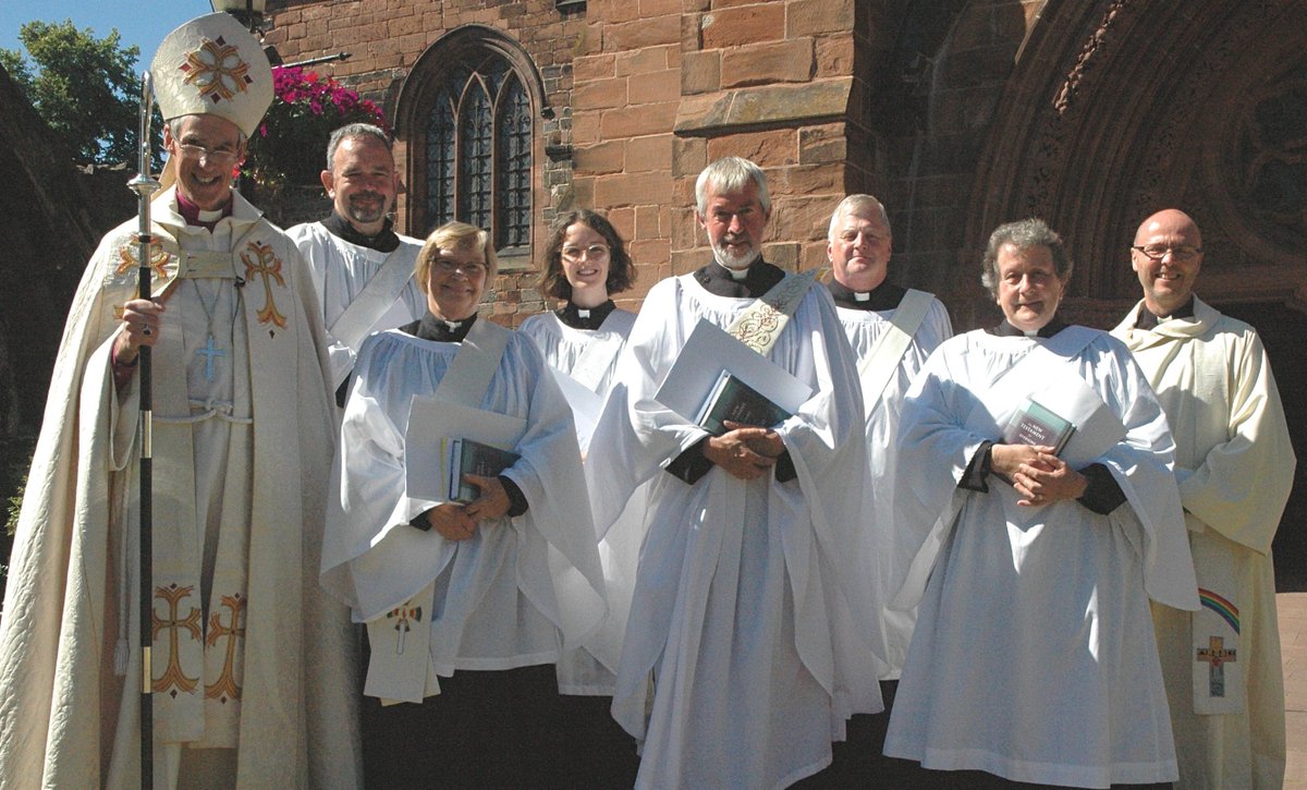 Sunshine and a packed <a href="/CarlisleCath/">Carlisle Cathedral</a>, full of love and support as <a href="/CarlisleDiocese/">Diocese of Carlisle</a> ordinands make the step into new ministry. Huge excitement felt by all. Keep praying for our six new Deacons and their families @CCL4All #godforall