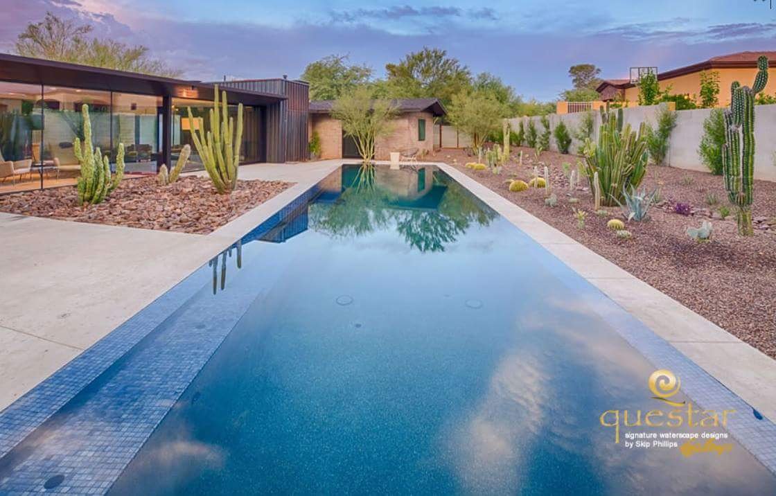 VACATIONS are when you are at home with your water perfection by <a href="/TheQuestarPools/">Questar_Pools</a>. questarpools.com #amazing #water #art #beautiful #luxurypools #awesome #swimmingpool #pool