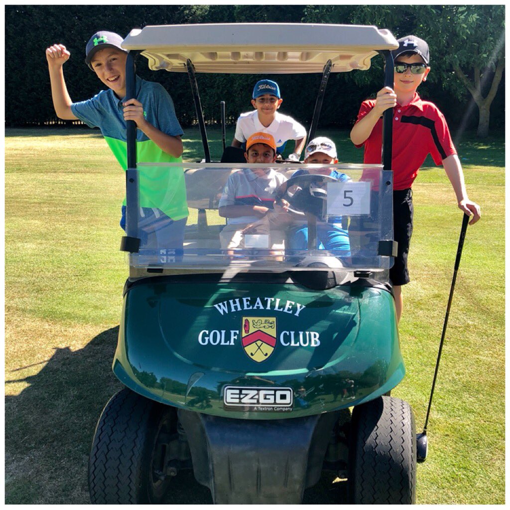 Great to see this Juniors having fun <a href="/WheatleyGC/">Wheatley Golf Club</a> in the <a href="/PCGAJUNIORTOUR/">Nick Huby</a> event. Play well boys 👍⛳️🏌