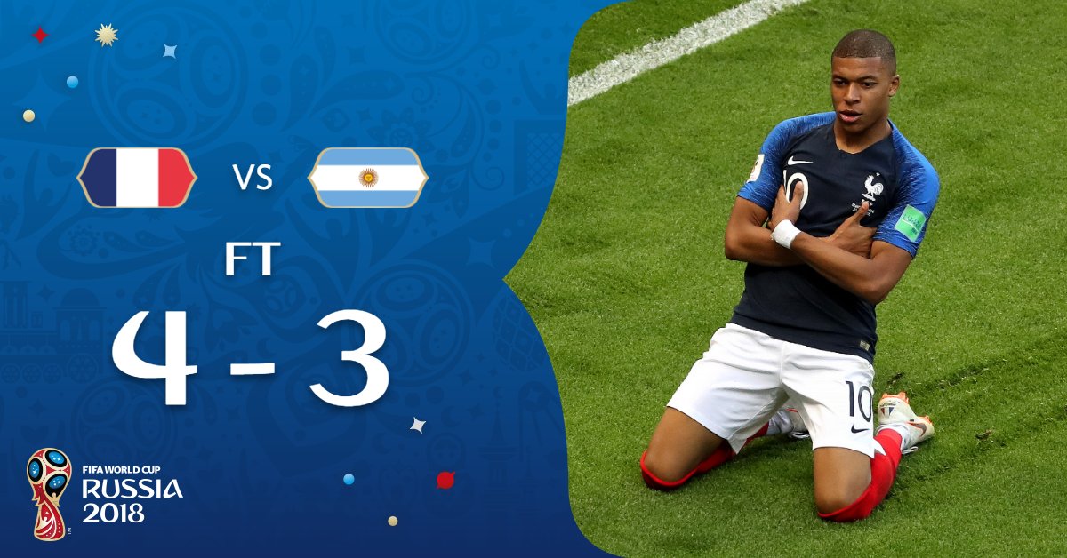 FIFA World Cup on X: #FRA WIN! #FRAARG // #WorldCup   / X