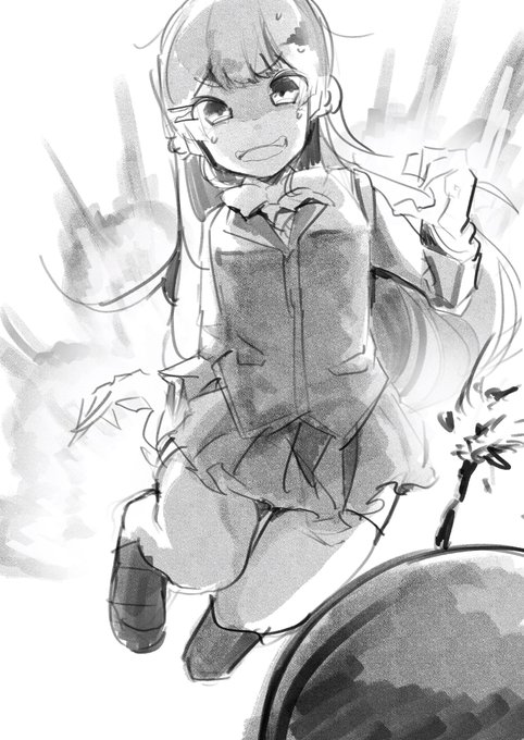 髪が乾くまで落描ノ美兎 