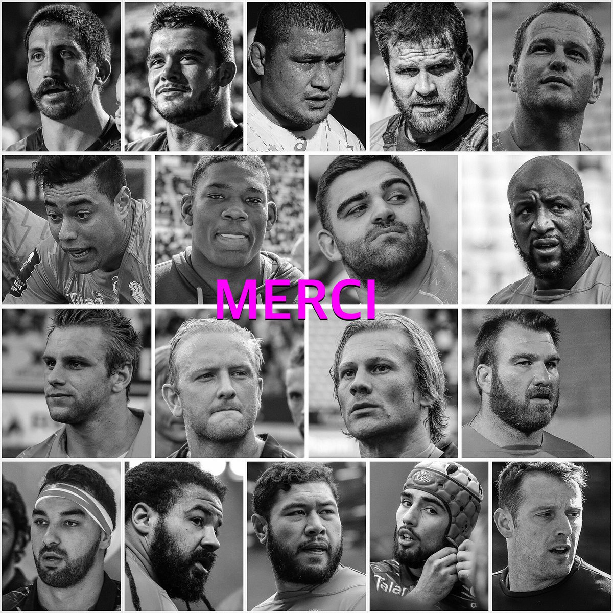 Merci aux joueurs qui quitttent le Stade Français Paris 👍🏻👍🏽👍🏿