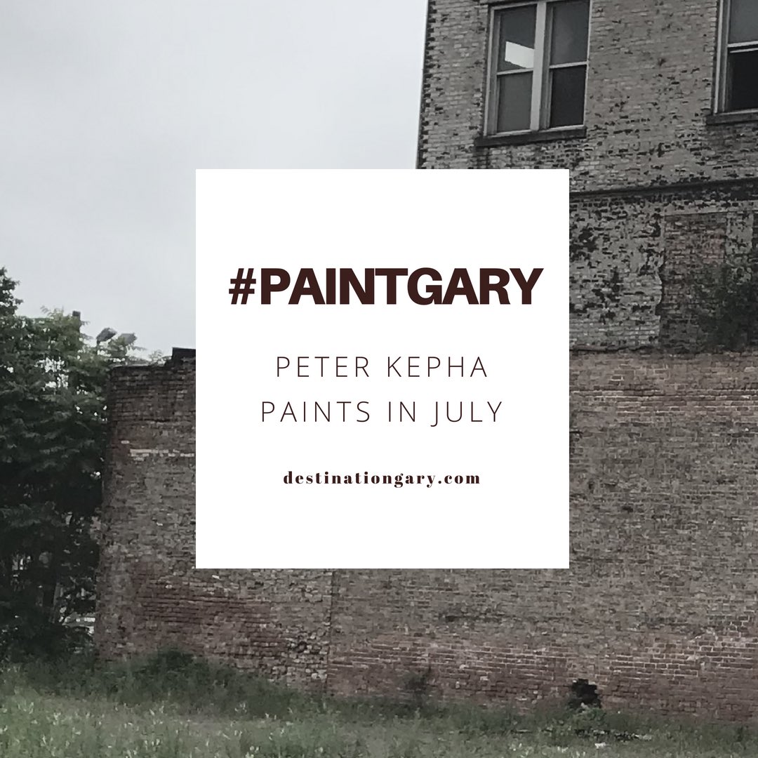 paintgary's tweet photo. #publiart219 #paintgary #blightart #artactivism #artintervention https://t.co/mJc2XUdtYW