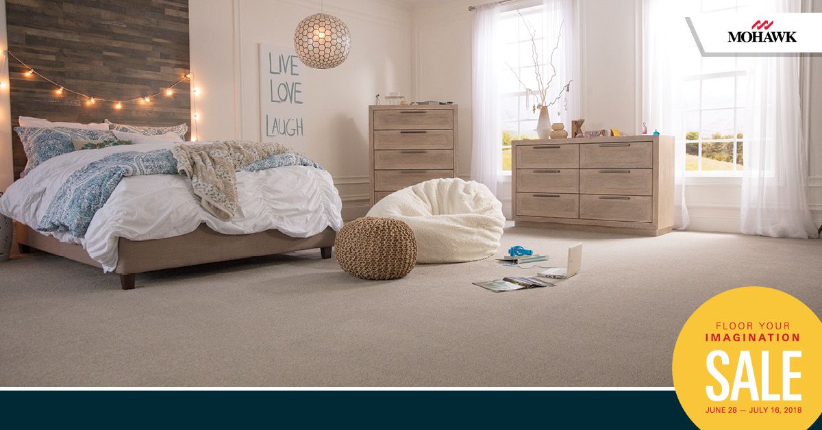 SmittysFloors1's tweet photo. Create your own #dreamybedroom during the Floor Your Imagination Sale! Now through July 16th, save up to $1,000 on select Mohawk Flooring styles. https://t.co/vvqo2okedz https://t.co/0uJptlPdJP