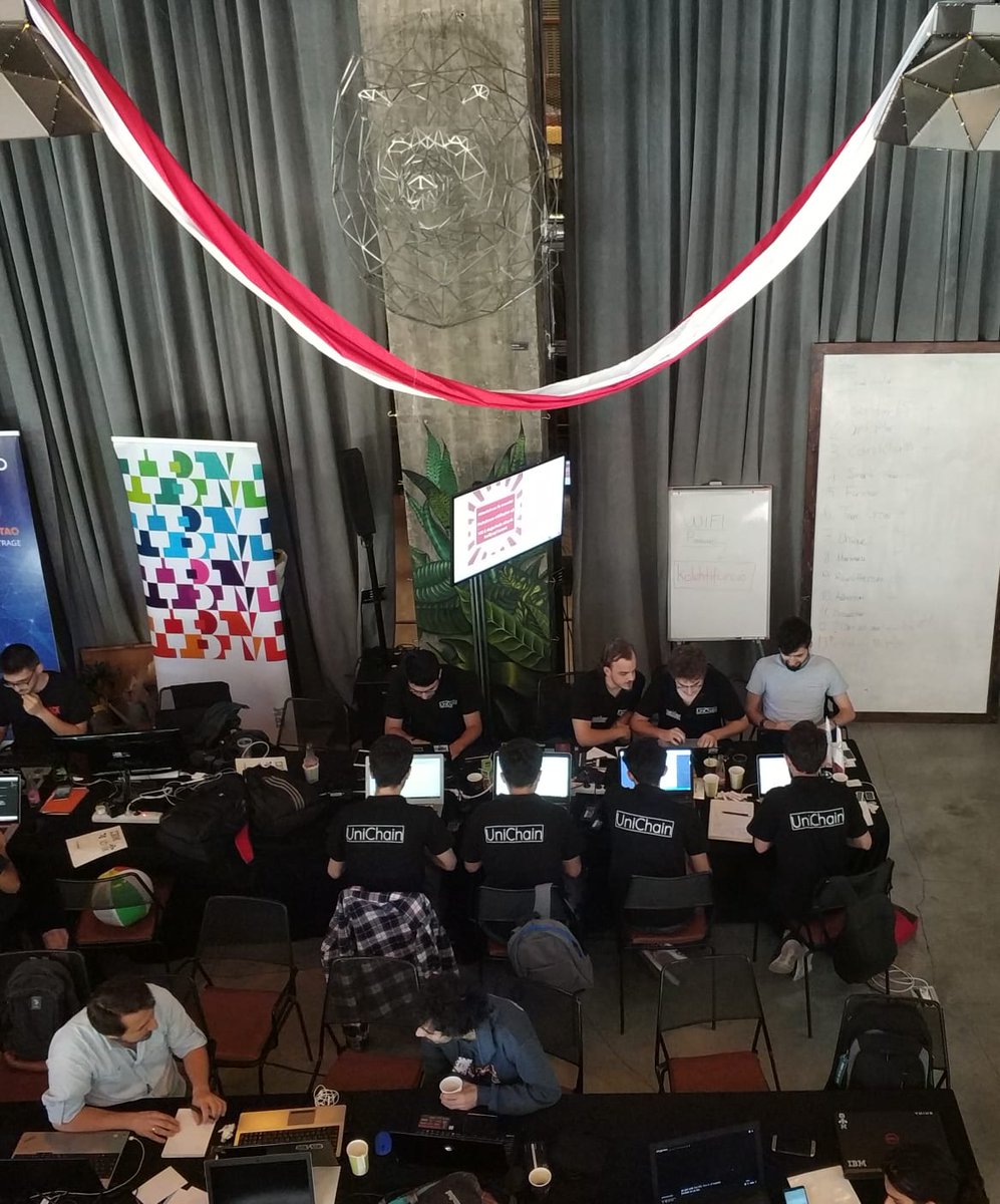 UniChaintr's tweet photo. Hackathon başladı ! Biz de #blockcircus hackathonundayız @block_circus #hackthefun https://t.co/DdLbiOEHyO