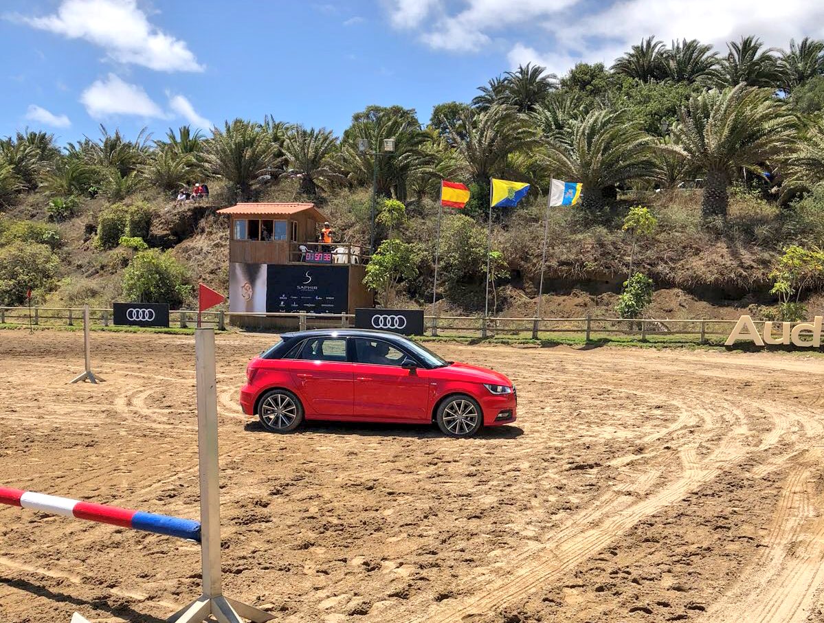 AudiCanarias's tweet photo. ¡Arranca el #RetoAudi en @HipicaRCGLP! 🚗 ¡Una de las pruebas más esperadas y divertidas de la XXI #CopaAudi de Hípica! 👏🏻🐎 https://t.co/PyDwblAOEH