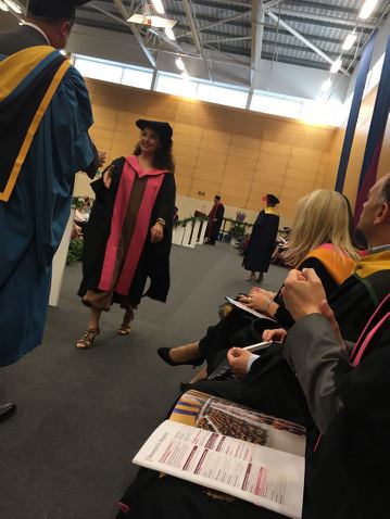 Proud to watch Dr Farah Arkadan graduate from the Cranfield School of Management doctoral programme this week #cranfieldgrad @cranfielduni <a href="/cranfieldmngmt/">Cranfield Management</a>
