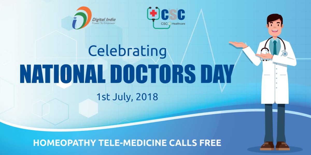 Cscegov Csc Celebrates National Doctors Day On July 1 Homeopathic Telemedicine Consultation Call Free Cscegov Csc Celebrates National Doctors Day On July 1 Homeopathic Telemedicine Consultation Call Free