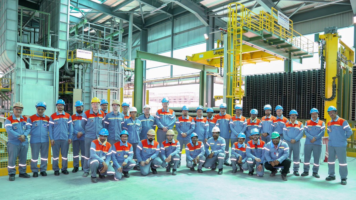 Alba4World's tweet photo. Alba #Casthouse 3 Inaugurates Batch #Homogenizing Extension #Project https://t.co/y5aavS4W0o https://t.co/nUyxaApIYU