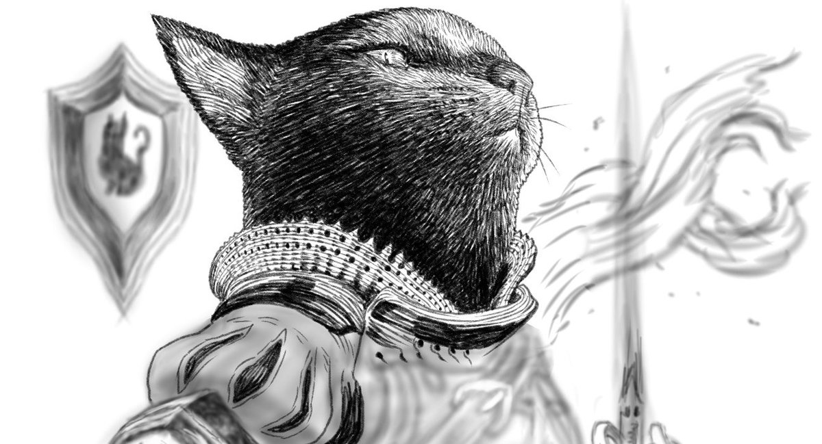 ぽん吉 おやさい妖精さん書籍とカプセルトイ発売中 黒騎士 黒猫のクロ の完成ラフを おひねりプラン 100円 にアップいたしました 初めての猫騎士デザインだったので身長や犬騎士との差をどう出そうか前回のラフから色々調整 ここから線画を描き進めて ぽん吉 おやさい妖精さん書籍とカプセルトイ発売中 黒騎士 黒猫のクロ の完成ラフを おひねりプラン 100円 にアップいたしました 初めての猫騎士デザインだったので身長や犬騎士との差をどう出そうか前回のラフから色々調整 ここから線画を描き進めて