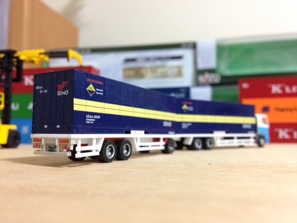 トレーラーコレクション トラックコレクション改造！ 31ftコンテナ用