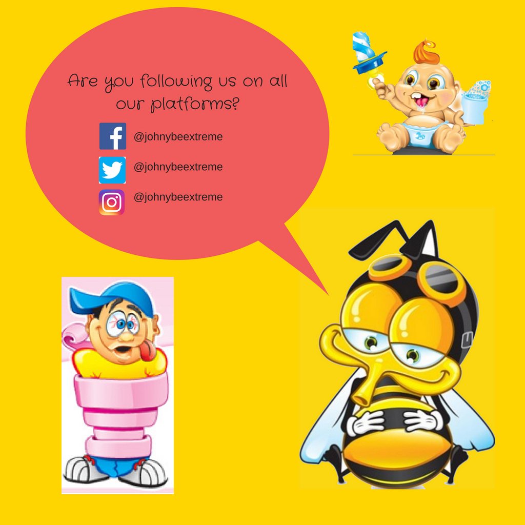 johnybeextreme's tweet photo. This #SMDay, make sure you're following #JohnytheBee across all his social media platforms. You'll find him buzzing around @facebook and @instagram too!

#socialmedia #socialmediaday #johnybee #xtreme #followers #following #sweets #novelty https://t.co/7uN90HDjY1