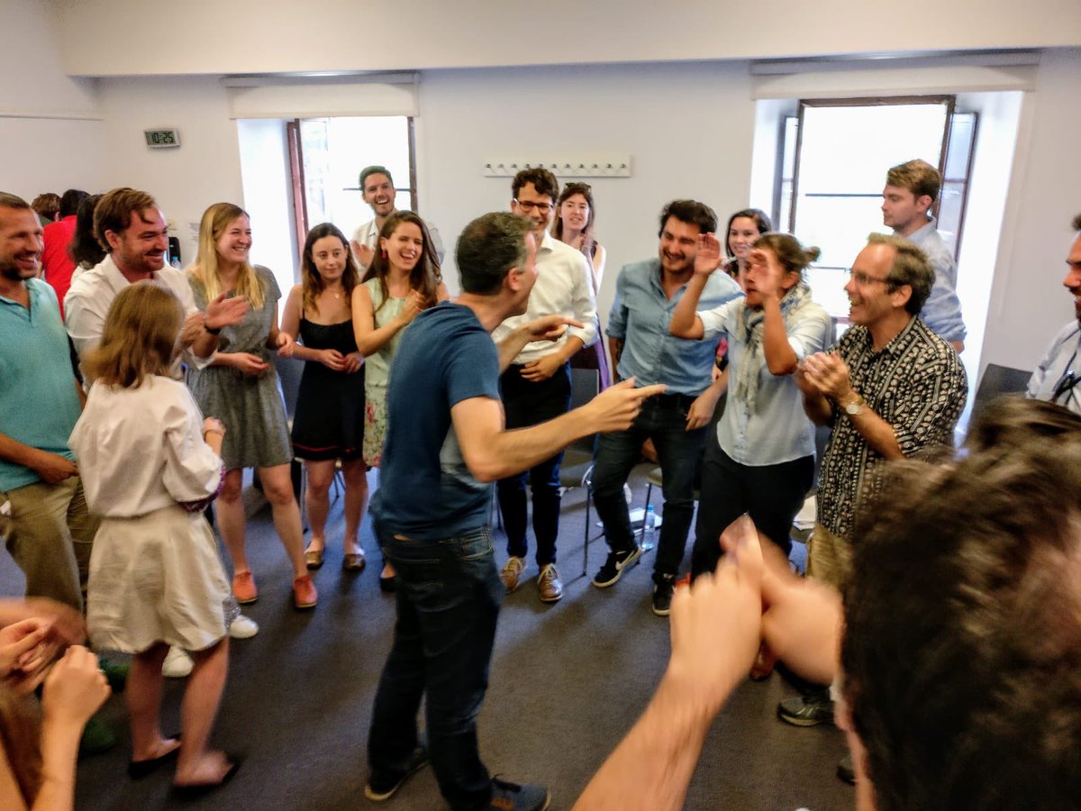 YesEuropeLab's tweet photo. Once we have learnt and practiced how to diagnose, today we are starting to learn how to connect. Our stories, our emotions and our values will be the pillars where to build our call for action. #YesEuropeLab #TheLabSegovia2018 https://t.co/Ymge18JVcd