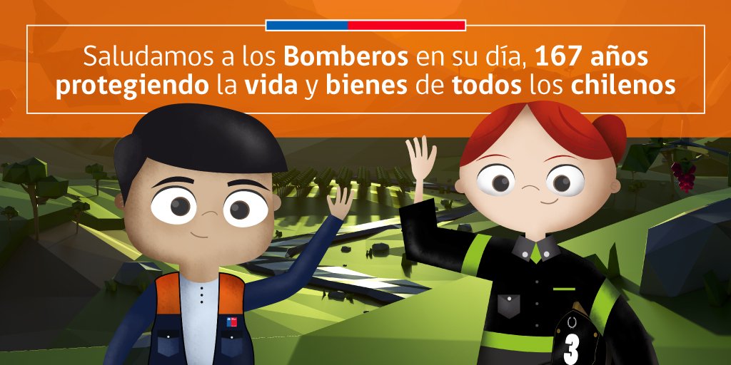 En el #DíaDelBombero saludamos a la institución y agradecemos el trabajo que realizan como parte del Sistema Nacional de Protección Civil.