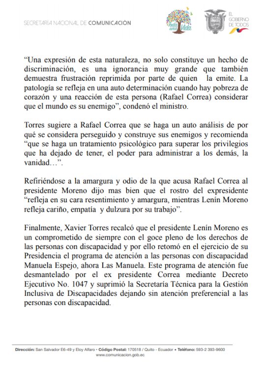 caanmichelena's tweet photo. Rafael Correa no solo demuestra pobreza de corazón y complejos patológicos, sino la más baja miseria humana que pueda existir.
#YoMeIndigno https://t.co/SJ9SYjoEJU