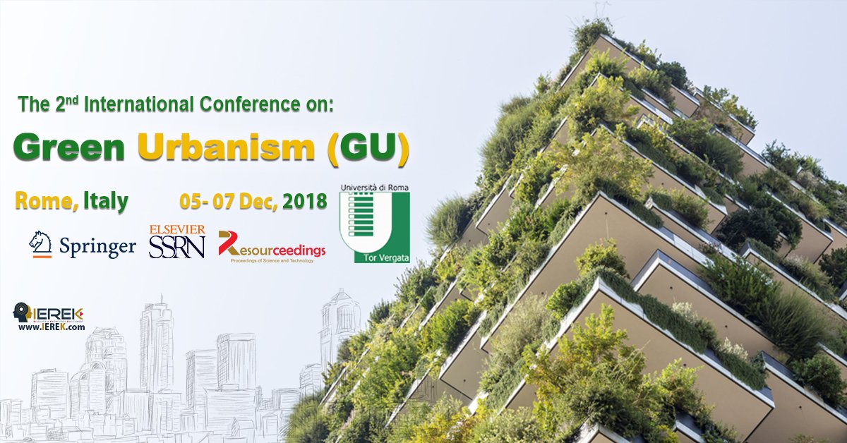 GUIEREK's tweet image. Take the chance and submit your abstract now  
goo.gl/6pkatx
The 2nd international conference “#Green Urbanism”   
#Sustainability #Architecture #Infrastructure