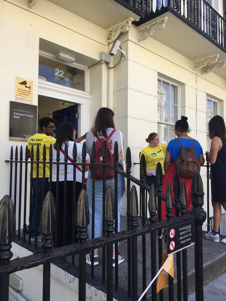 UCL Open Day tweet media