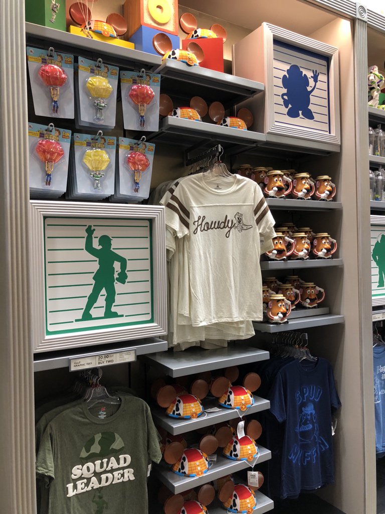 ThePixarPost's tweet photo. Lots of great new ‘Toy Story’ and #ToyStoryLand merchandise now available at Disney’s Hollywood Studios. https://t.co/3KWfZAuF35