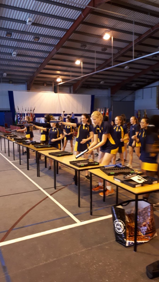 Bill says A great day  was had at Cobham Hall School  introducing them to the laser run. Looking forward to taking it further with them. @PentathlonGB <a href="/CobhamHall/">Cobham Hall</a>