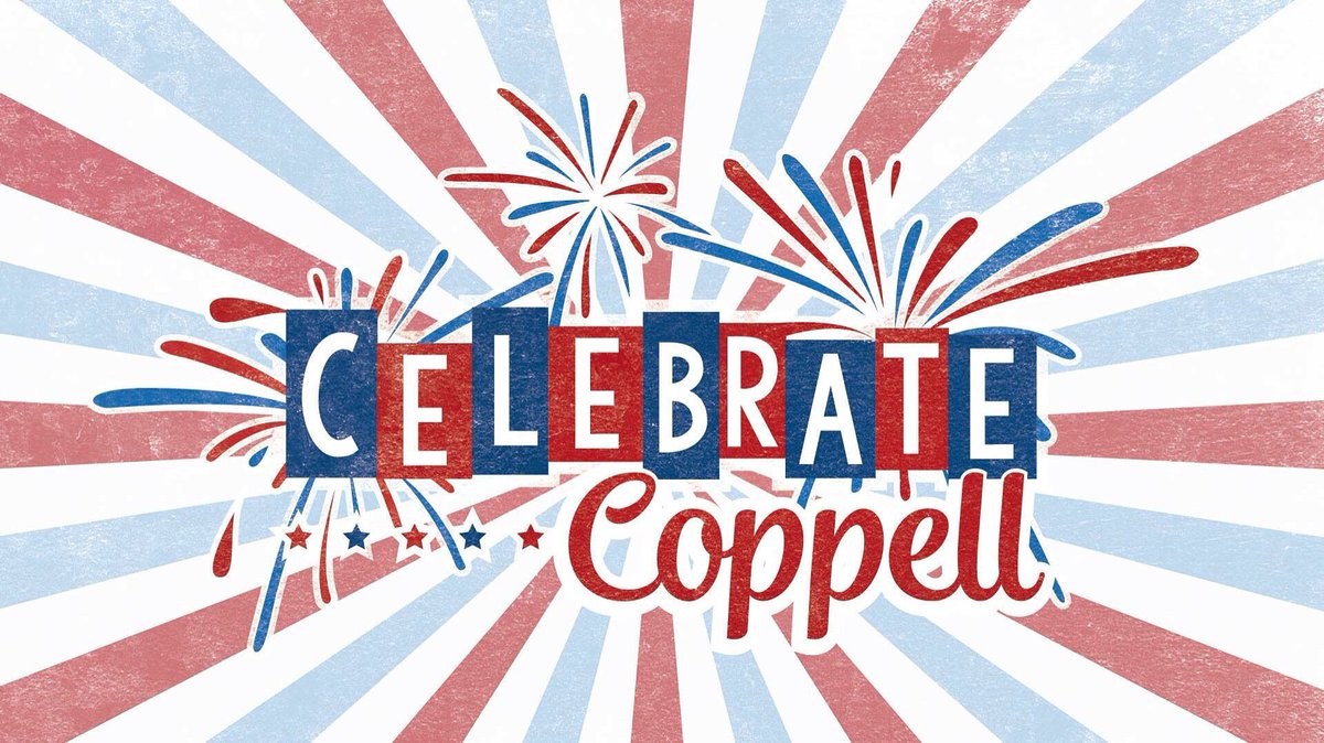 Join us this evening for great music, delicious food &amp; of course fireworks! We’ll be at Andy Brown East park from 4pm till late! See you there! 🇺🇸🇺🇸🇺🇸@cityofcoppell #merica #hotdayscooldrinks #fireworks