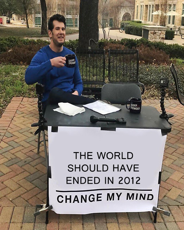 WeaponTheory's tweet image. #ChangeMyMind