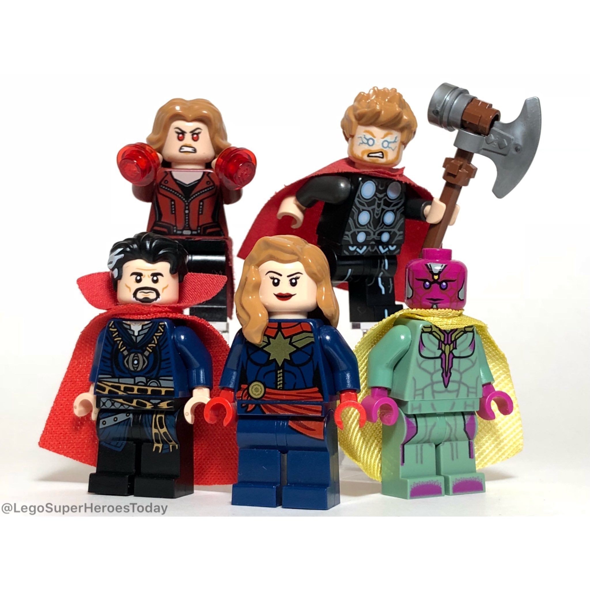 duft Fortryd Høflig MiniSuperHeroesToday on Twitter: "✨ The OP Avengers! ✨ #lego #legomarvel  #mcu #marvel #avengers4 #infinitywar #avengers #scarletwitch #doctorstrange  #vision #thor #captainmarvel #brielarson https://t.co/wXnVXhzmye" / Twitter