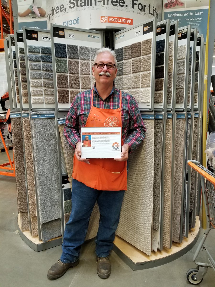 Thanks Jim for doing what 3 Lowes Stores could not do. That is how you become a Customer Service Warrior &amp; make HD the #1 retailer in the World.