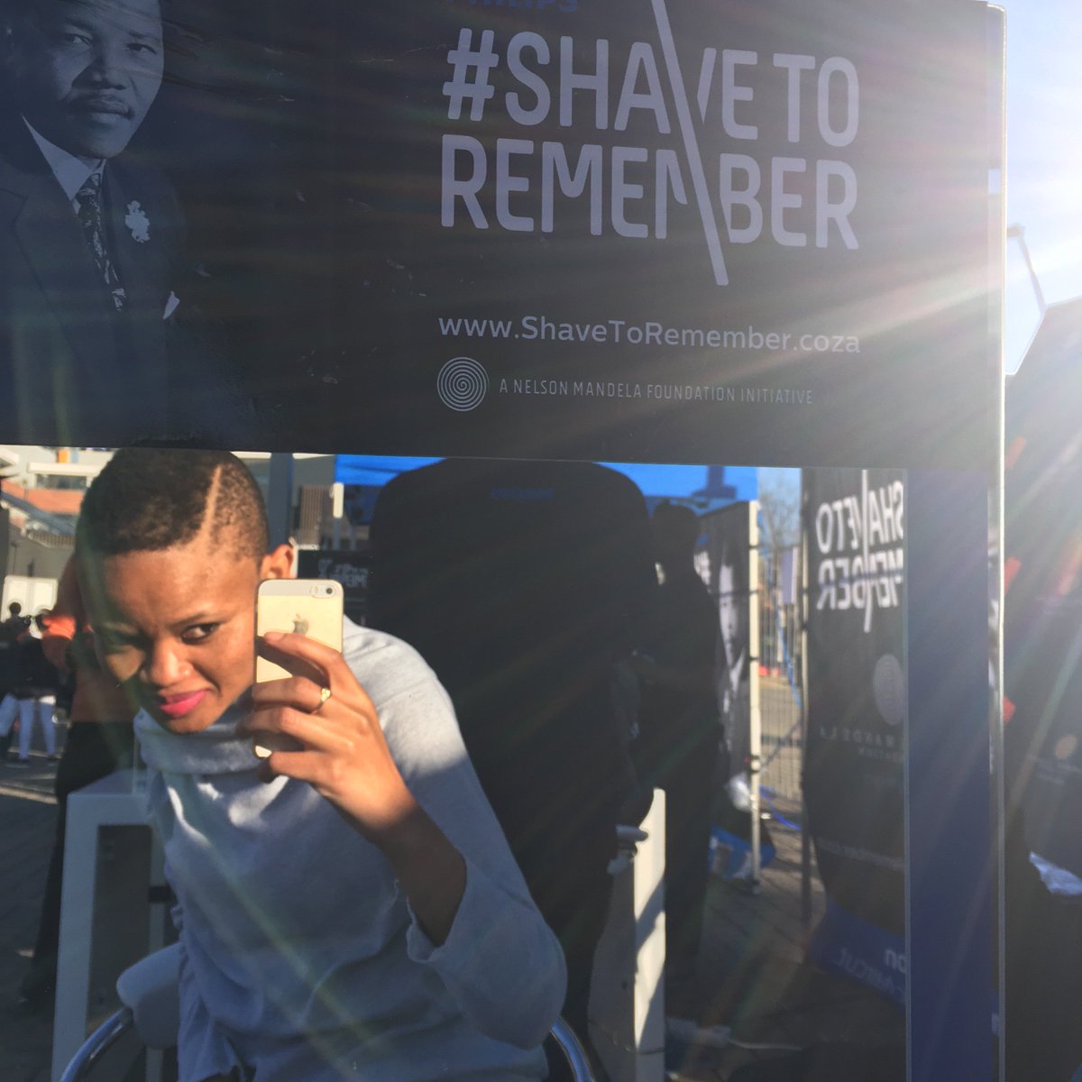 Kammoh_s's tweet photo. #ShaveToRemember https://t.co/nryDXAchUz