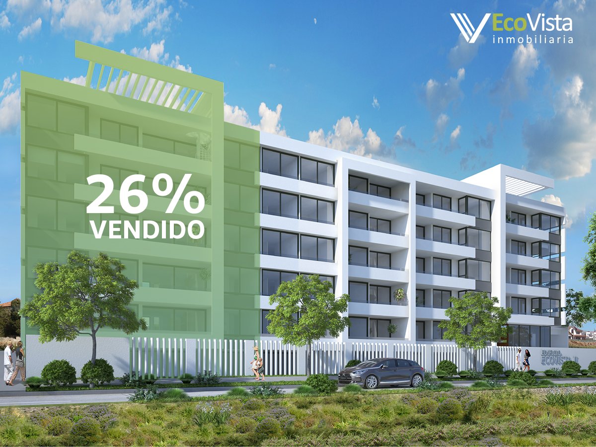 Nuestro proyecto Ecovista II Lleva un 26% vendido, acércate y reserva el tuyo en nuestra sala de ventas Avenida Bartolomé Blanche, esquina Flamingo, San Joaquín, La Serena. (56 51) 49 57 89 / (56 9) 5179 42 51
