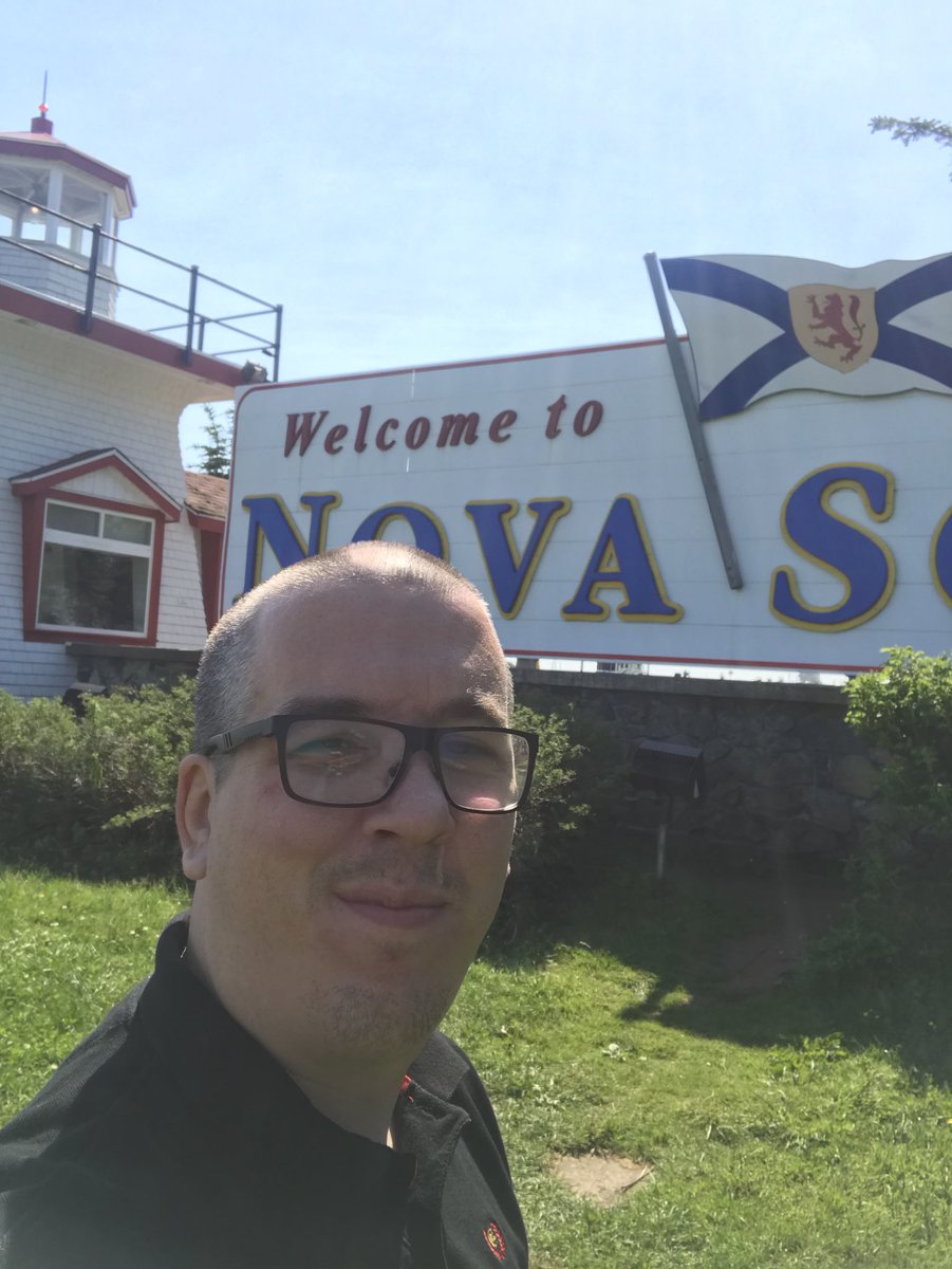 Made it to Nova Scotia. More photos to come. #vactionmode #supportsmallstreamers