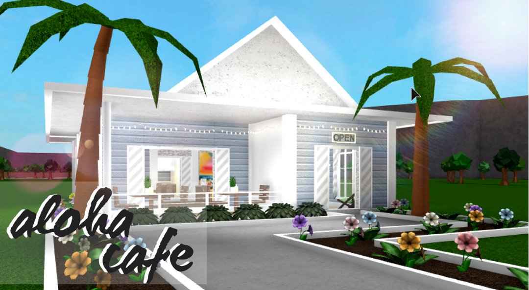 How To Make A Cute Cafe In Bloxburg