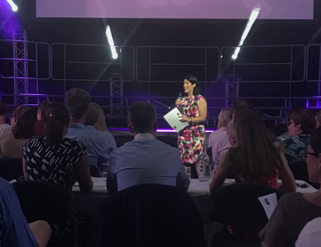 DowneHouse's tweet photo. The hottest ticket right now is for Bring The House Downe #BTHD18 - @CharlotteExon introduces our Adjudicators. Many thanks to @AretiJ @sjcrheadofprep and #AnnaChalmers (DH 2017) #toughestjobintown #DHFW18 https://t.co/UZ53m5Ouul