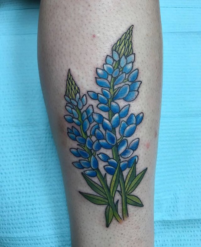 Bluebonnet Flower Temporary Tattoo, Texas Wild Flower Tattoos, Floral Tattoo,  Nature Tattoo, Spring Tattoo, Stocking Stuffer - Etsy Israel