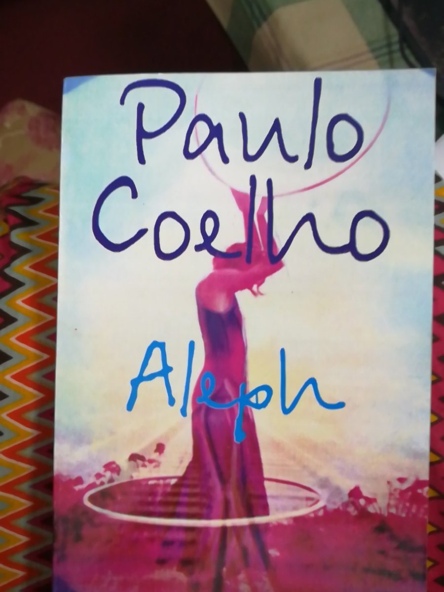 JeeaPK's tweet image. #Aleph When in doubt #PauloCoelho time to hit the #bookchair