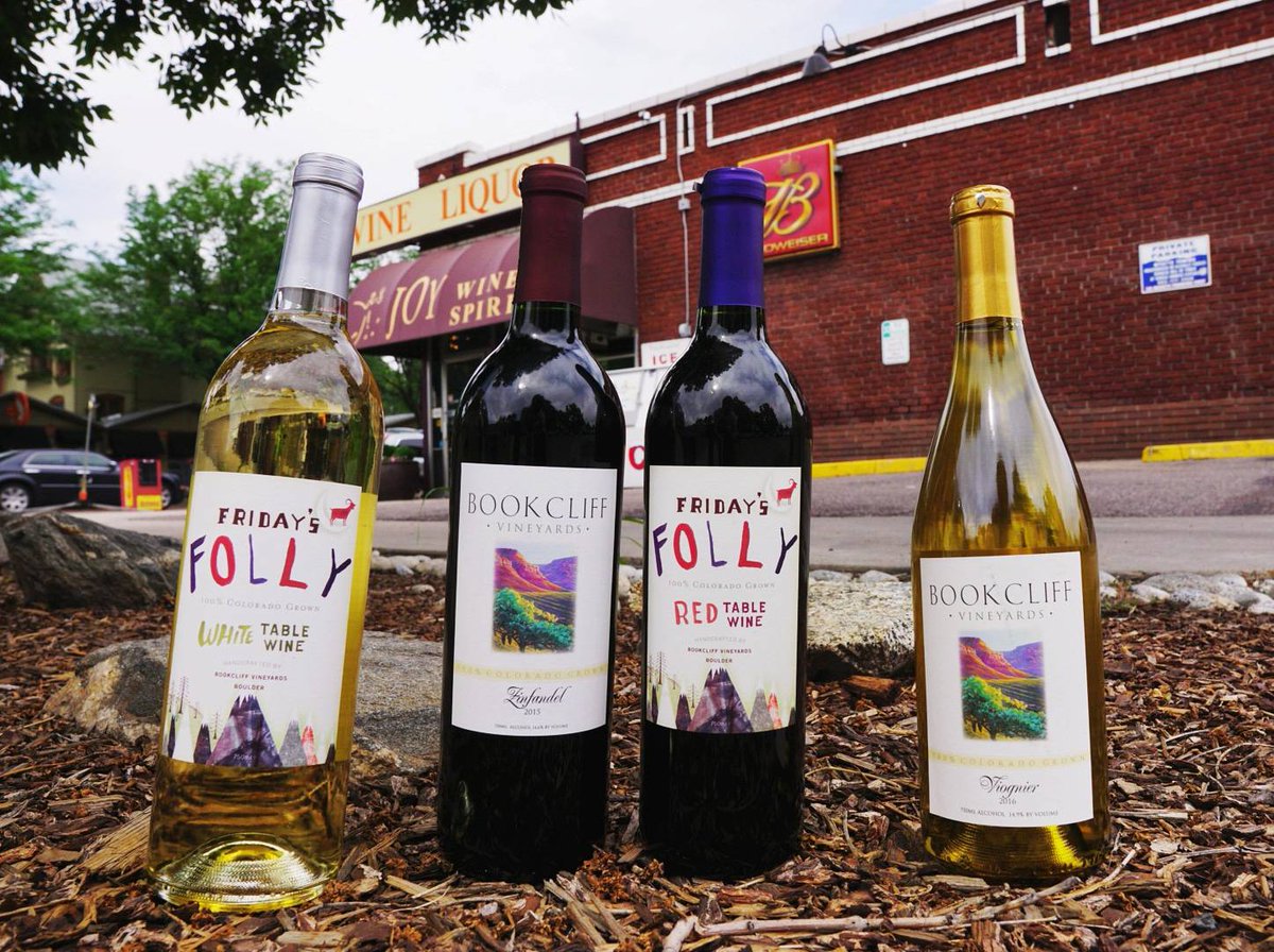 Today we're opening up these 100% sustainably grown Colorado wines from Bookcliff Vineyards