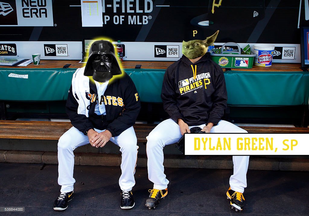 The Pittsburgh Pirates have signed pitcher, Dylan Green.

Name a more iconic duo, WE'LL WAIT.