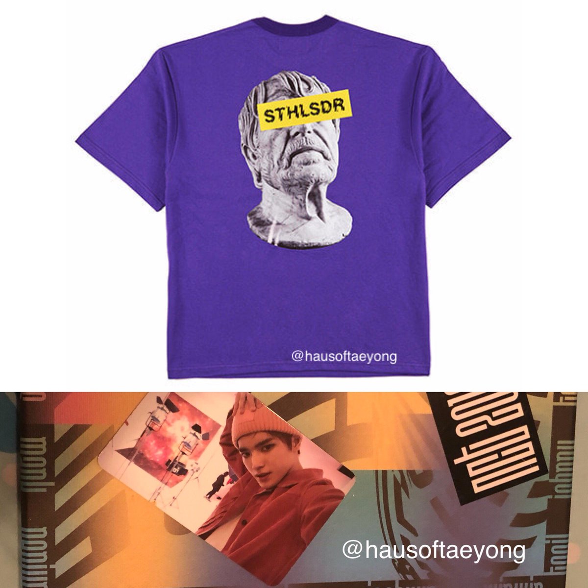 hausoftaeyong's tweet photo. Haus of Taeyong’s Birthday Giveaway!🎊🎉 #HAPPYTAEYONGDAY 

@hausoftaeyong will be giving away a Stockholm Syndrome T-Shirt and an Empathy album w/ Taeyong Photocard!

Rules:
- WORLDWIDE
- RT and Like this post to enter
- MBF
- 1 winner chosen at random

Goodluck☺️☺️ https://t.co/lTjLjDUD4y
