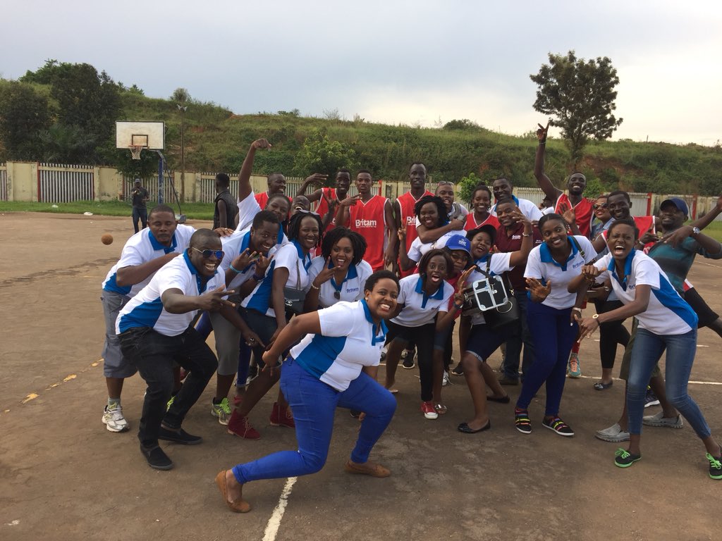 BritamUganda's tweet image. #TeamBritam just secured the bag 🏀🏀🥇🥇🥇 #InsuranceGala
