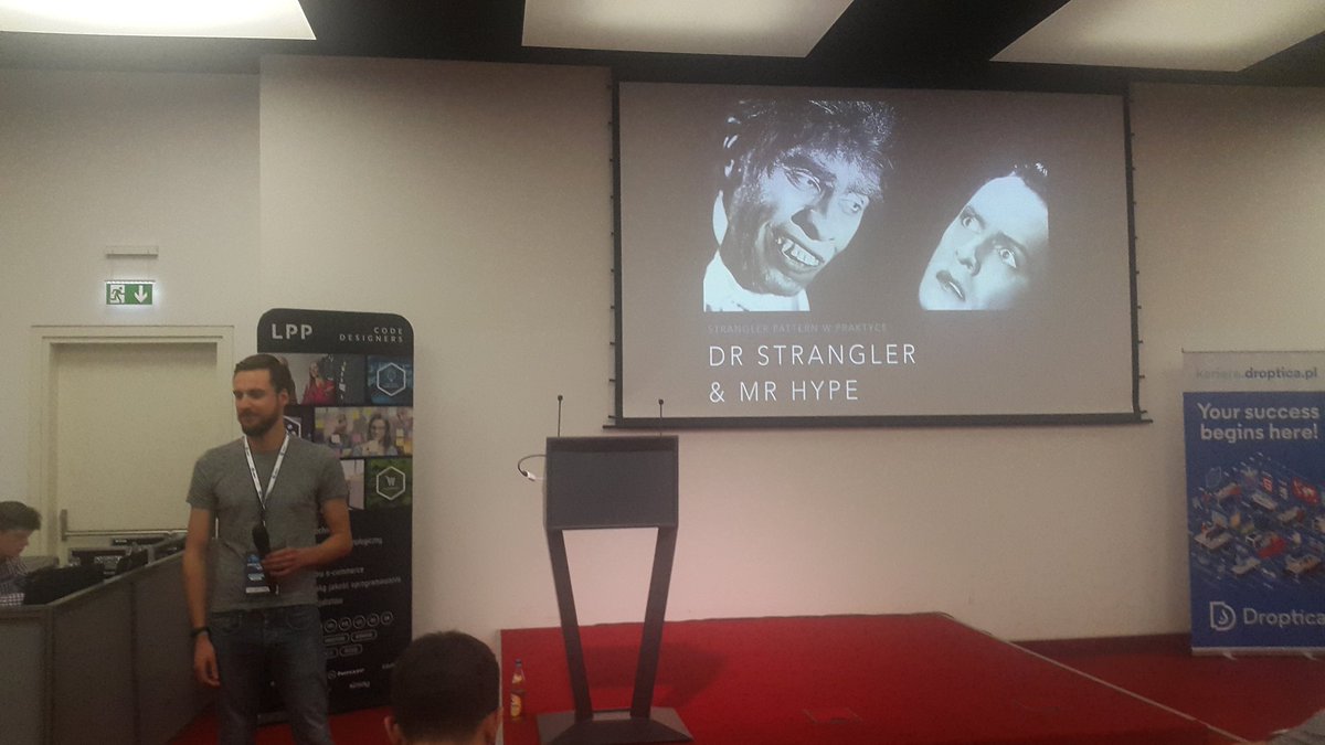 karol_kreft's tweet image. @michalKurzeja about #stranglerPattern at #phperssummit2018